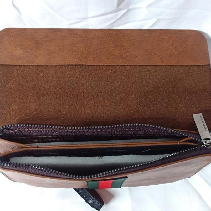 Tas Pria Hand Bag Pria Tas Tangan Dompet Pria Dewasa Bahan Kulit