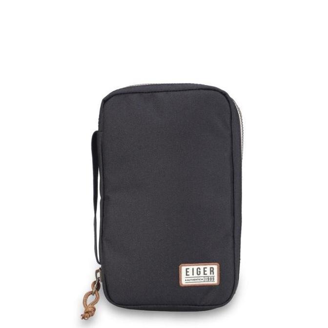 Sale Tas Eiger Classhall Stationery Pouch Hand Bag 910007533 Black Original