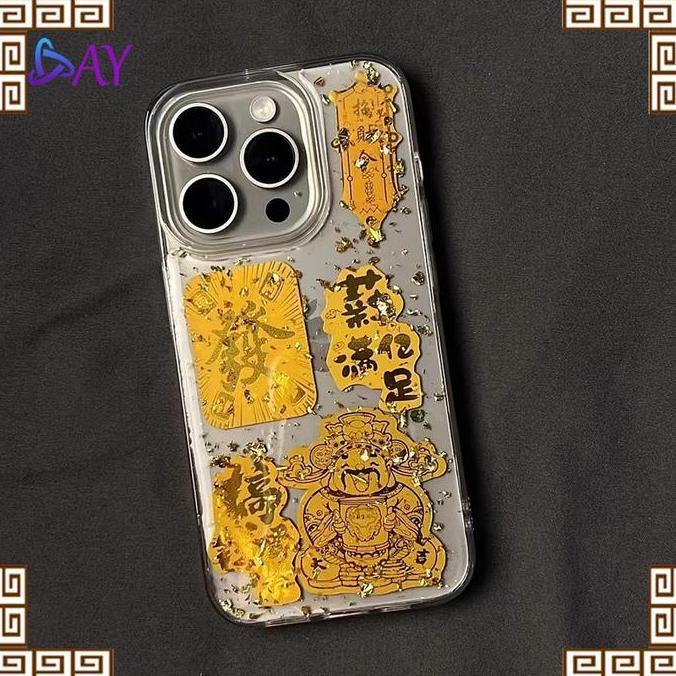 VIVIJEE 5pcs Jimat Penarik Uang Cocok Untuk Hand Phone Jimat Penarik Uang Chinese Feng Shui Amulet K