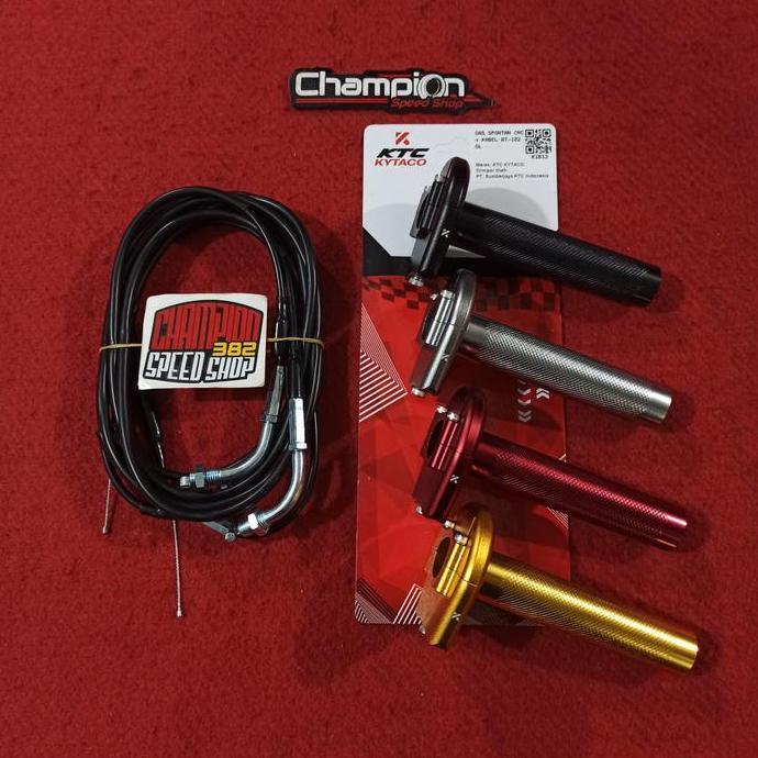 Gas Spontan KTC Kytaco CNC AT-02 All New NMAX 2020 All New Aerox 155
