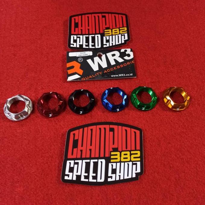 Mur Segitiga Stang Atas Steering Nut WR3 CBR250RR CBR 250RR 250 RR