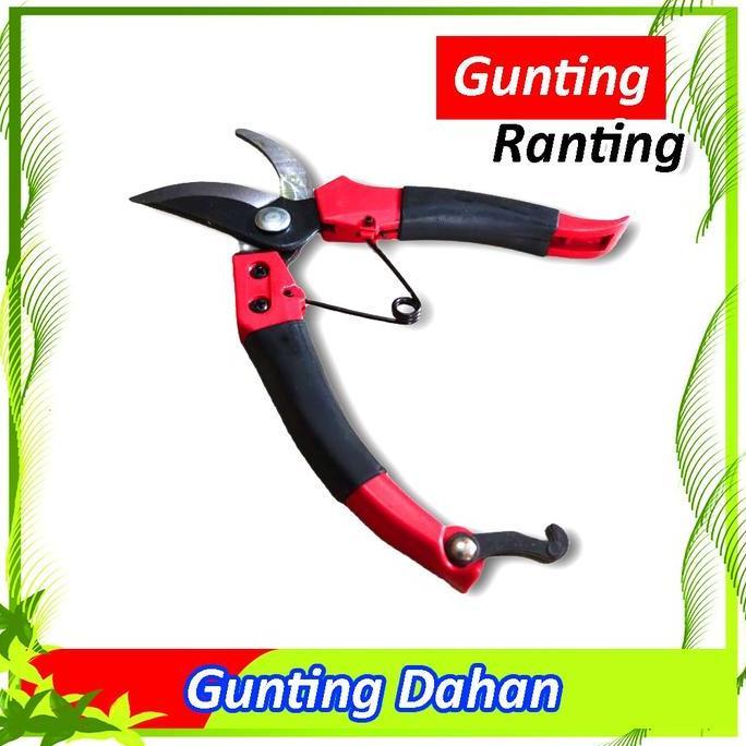 JAOPMAM Gunting Dahan Ranting Rumput Pohon / Gunting Ranting Pruning Shear / Gunting Taman Tajam Kua