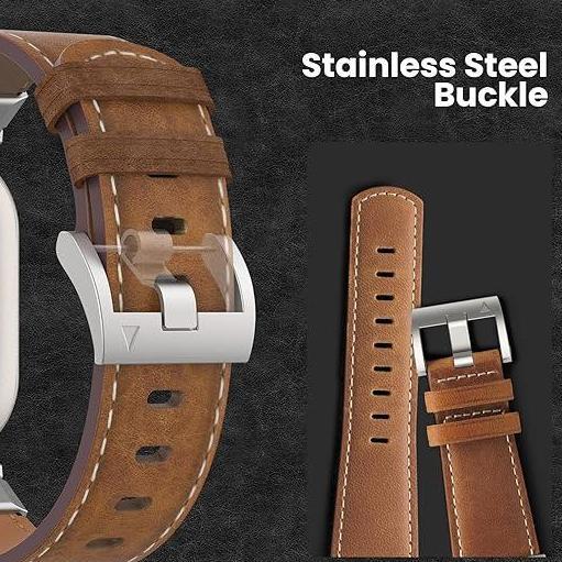 Strap Iwatch series 10 ultra 2 mech leather buckle tali iwatch ultra 49mm