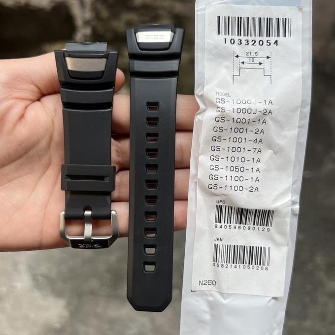 Strap tali jam tangan casio g-shock original GS-1000J GS-1001 GS 1000J