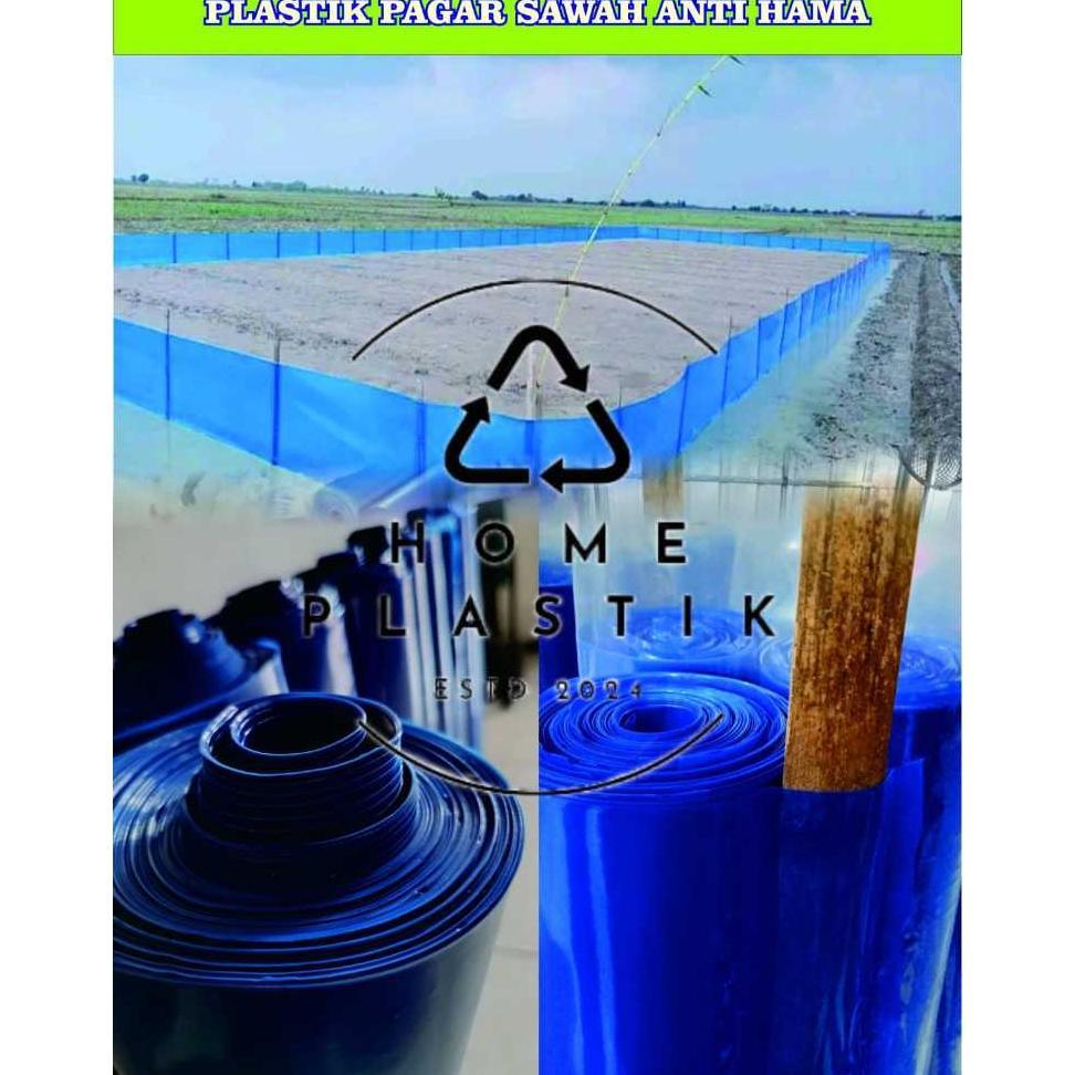 Plastik Fiber Sawah Anti Tikus Tebal 220 Micron | Plastik Pinian | Plastik