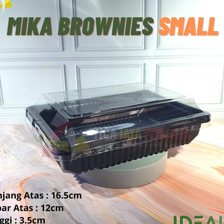 Mika Brownies S Ideal Pet / Kotak Brownies Mini / Box Brownies 50Pcs