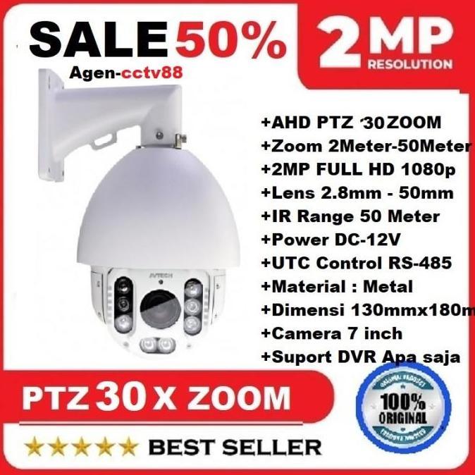 TERLARIS  PTZ AHD REAL 2.0MP - 30 X ZOOM HH SPEED DOME OUTDOOR CCTV21