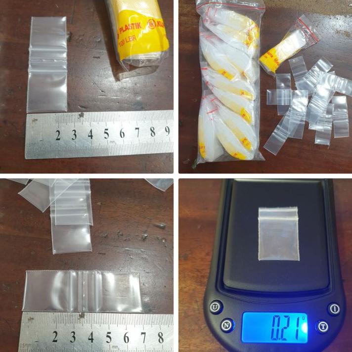 Plastik Klip 2X3 Atau Klip Plastik 2.5X3.5 Putih Tebal