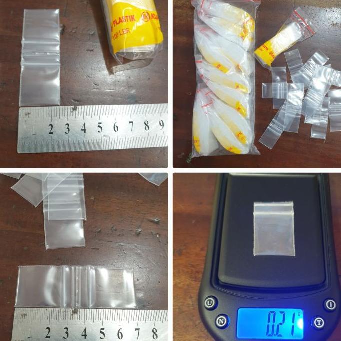 Plastik Klip 2X3 Atau Klip Plastik 2.5X3.5 Putih Tebal