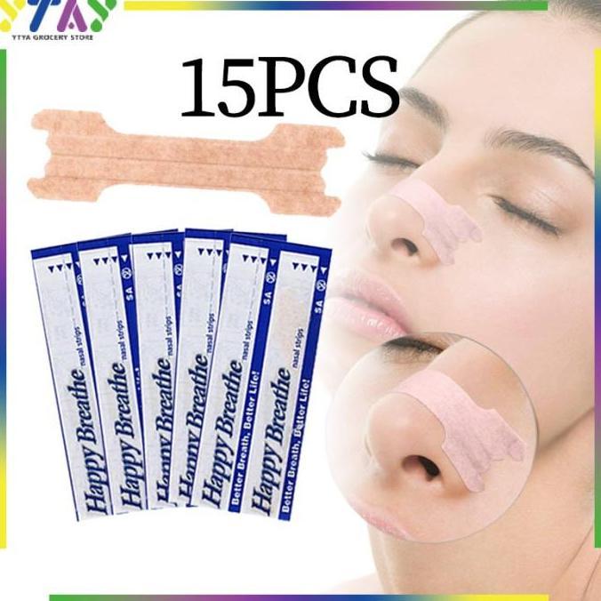 ICHENGO 15pcs Nasal Strips /Plester Hidung/Nose Strips /Harmony Life PROTOK
