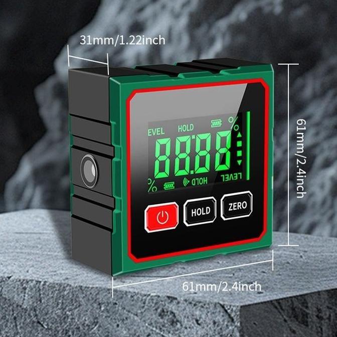HYAKABA Laser Level Bangunan Waterpass Laser Multifungsi Meteran Laser Level  Tingkat Waterpass Lase