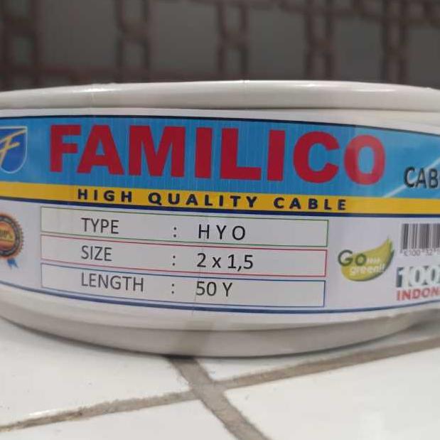 Familico Hyo Kabel Audio 2X1,5 2X2,5 50 Yard