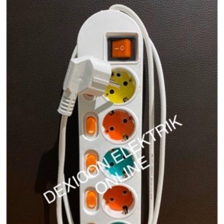 Stop Kontak/Multipro 5 Lubang/Terminal Colokan Listrik/Colokan Listrik/Sambungan Colokan Listrik