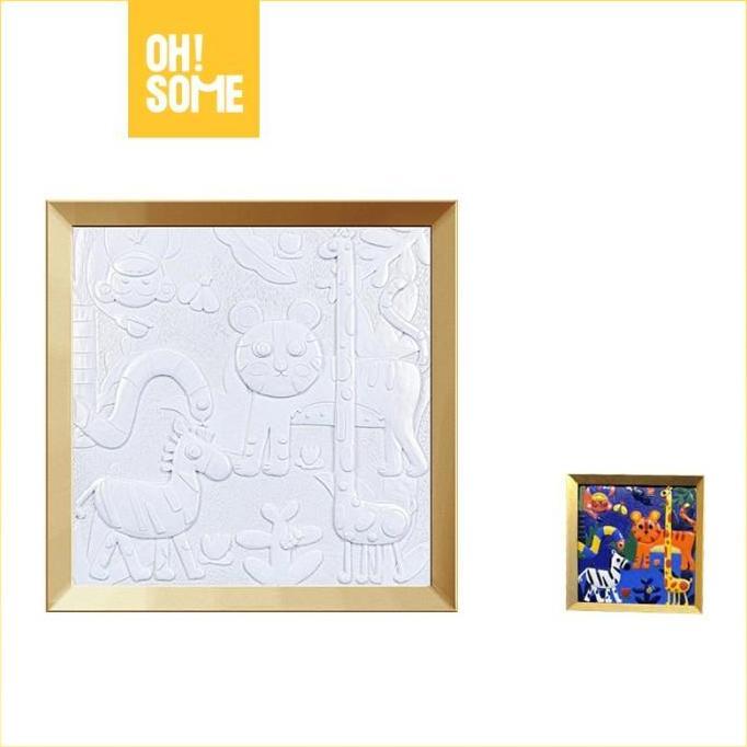 OHSOME - Set Melukis Ukuran Besar RELIFE3D Relief color painting series