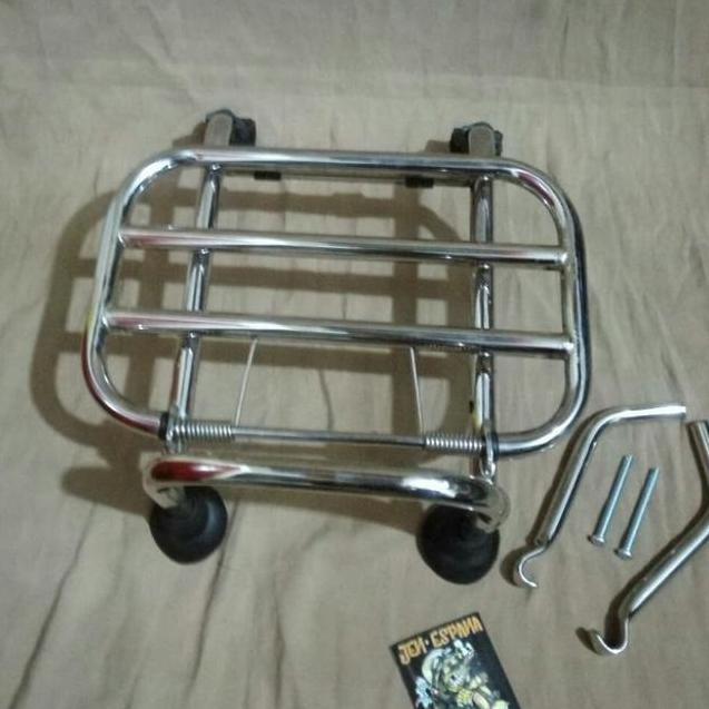 front rack vespa px.exel.super.sprint.ps.exclusif / aksesoris vespa