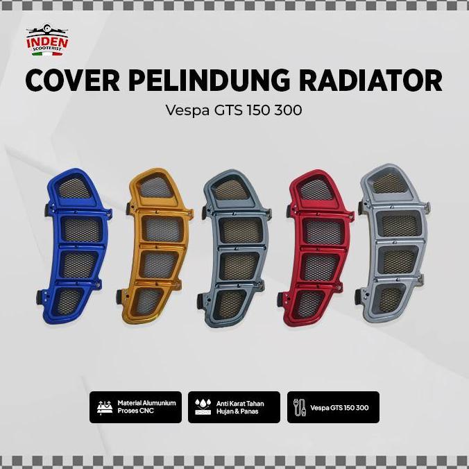 Cover Pelindung Radiator Vespa GTS 150 300