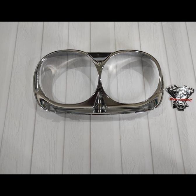 bezel headlamp road glide chrome trim lampu road glide