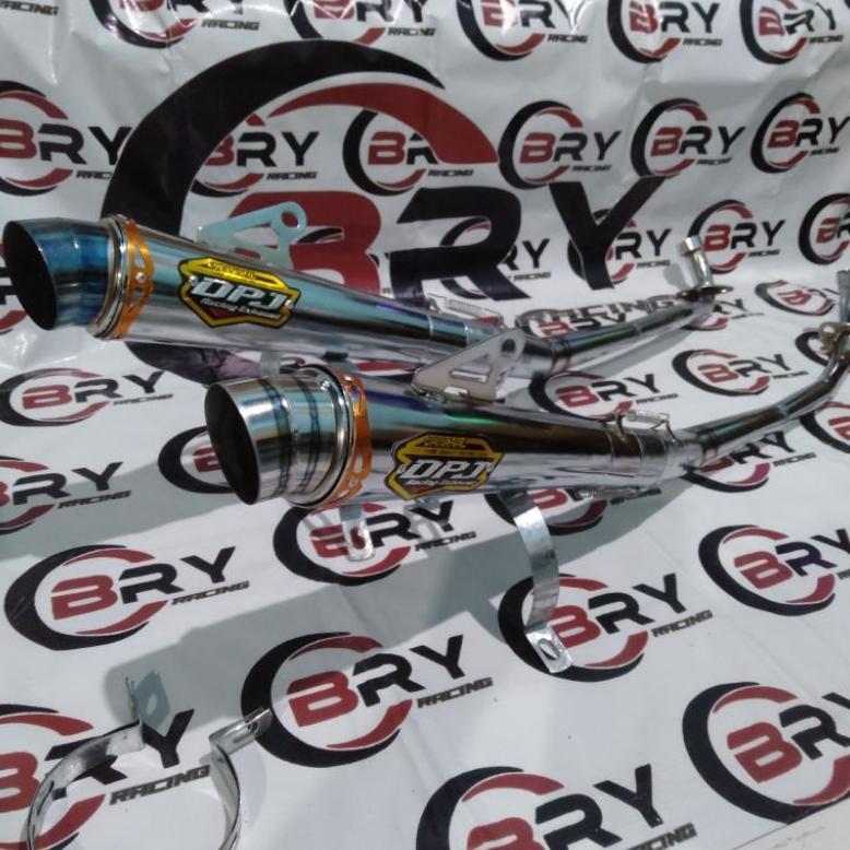 MUWAFFAQMARKET KNALPOT DPJ RACING ABSHOLUTE REVO KARISMA BLADE REVO FIT VIRAL