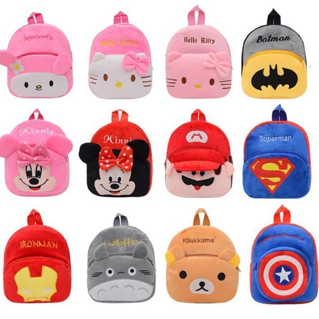 TERBARU PESTA DEKORASI  R278 Tas Ransel Anak Anak Karakter Tas Anak Kecil  Backpack TasSekolah