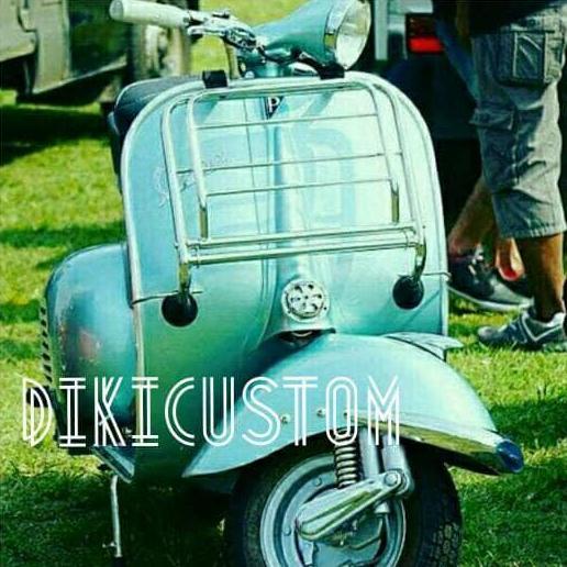 Aksesoris vespa px,sprint,super,exel / front rack ulma