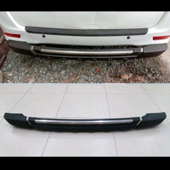 PENGAMAN TANDUK BEMPER BELAKANG MOBIL TOYOTA ALL NEW AVANZA 2012 SAMPAI 2015 PREMIUM