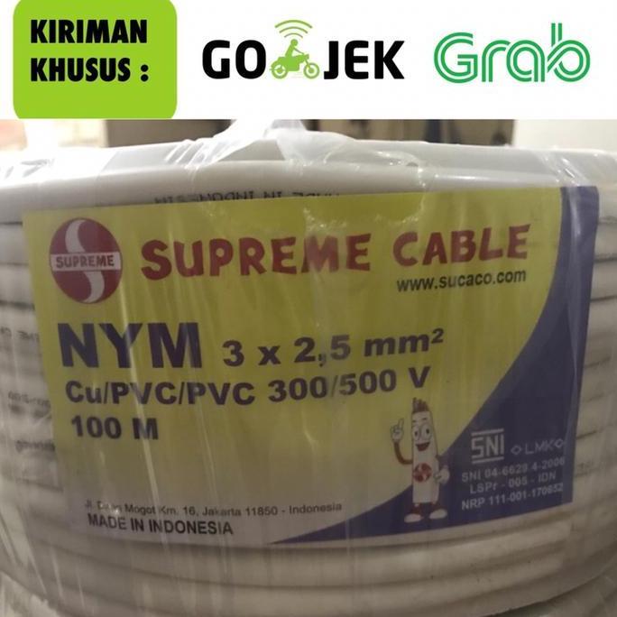 Supermax- Kabel Supreme Nym 3X2,5 Mm 100M Meter 3X2.5 100M 3 X 2,5 Cable 3 X 2.5