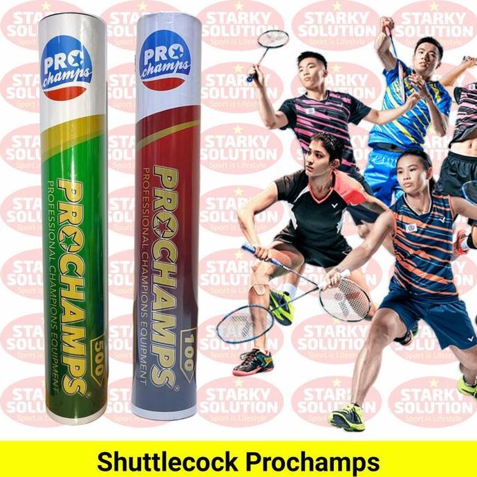 Shuttlecock PROCHAMPS Kock Kok Badminton Bulutangkis Original