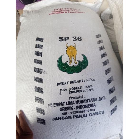 WIRYAASIHMALL PUPUK SP-36 / 10 KG & 5 KG { SP36 / 10 KG } { SP 36 / 10 KG } KANDUNGAN PHOSPAT 36 % V