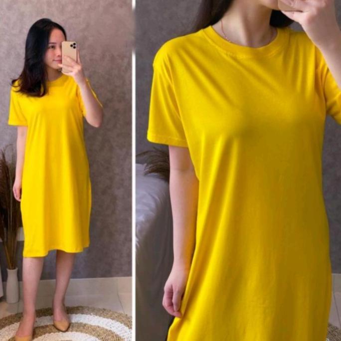 FLASH SALE GABELLA DRESS DASTER KAOS TUNIK WANITA BAJU TERUSAN TSHIRT KOREA FLASH SALE