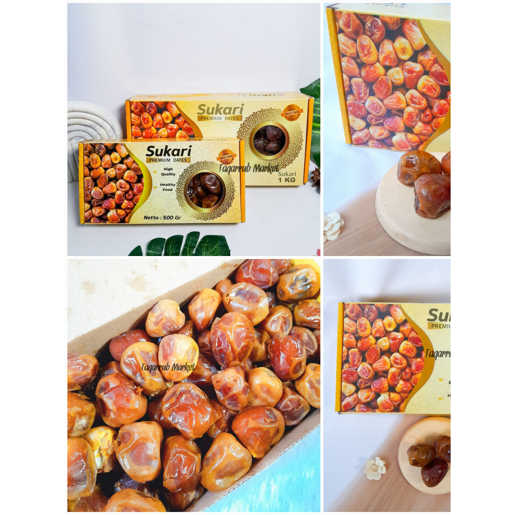 KURMA SUKARI AL QASEM DUS 1KG SUKARI DUS 1KG KURMA SUKARI 1KG HAMPERS SOUVENIR OLEH OLEH HAJI