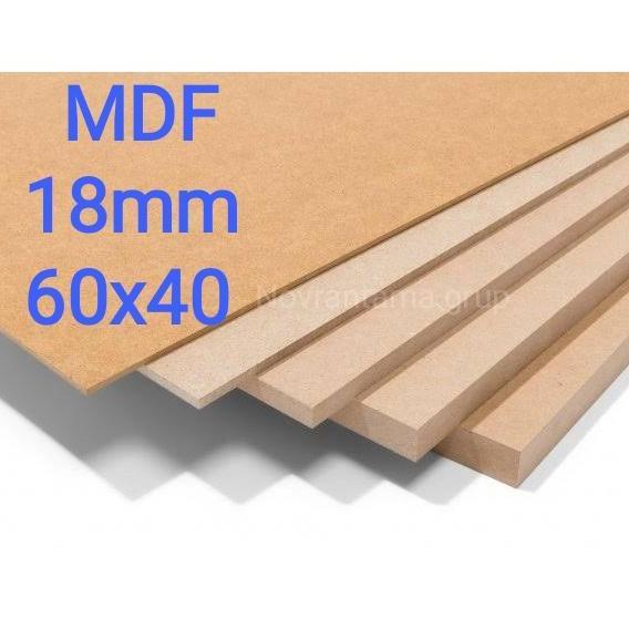 papan MDF 18mm (60x40)cm, triplek MDF, papan kayu MDF, plywood MDF
