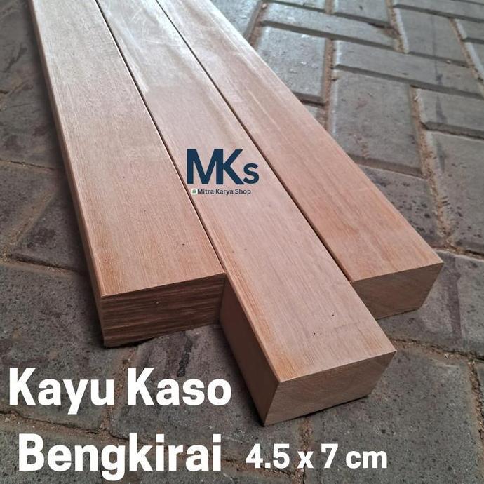 Kayu Kaso Bengkirai/4.5x7cm/Kaso/Fasad/Kisi-kisi/Partisi