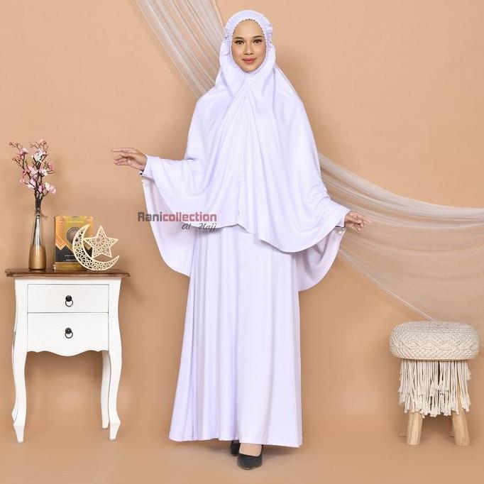 Set Gamis Umroh Wanita Umroh Pakaian Ihram Wanita Baju Umroh Baju Umroh Baju Haji Wanita  Set Gamis 