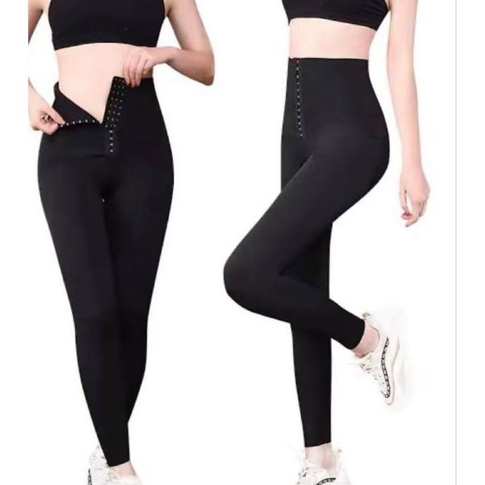 aqonik.id - legging korset /legging pelangsing / celana legging korset panjang wanita high waist nya