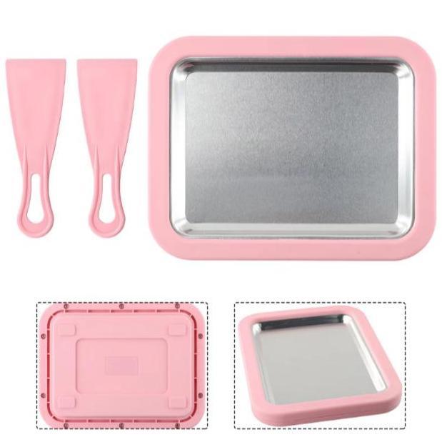Ice Cream Roll Maker Pembuat Es Krim Gulung Es Krim Goreng