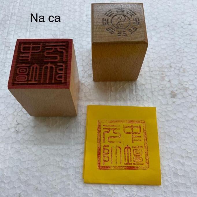 BEBAS ONGKIR - stempel cap dewa Naca