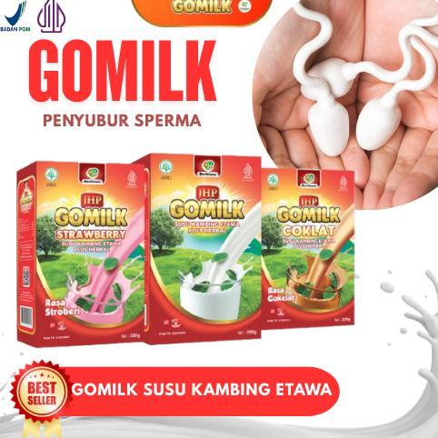 (Terbaru) Gomilk Susu Kambing - Obat Penyubur Sperma, Vitamin Pengental Sperma, Penambah Sperma, Pen