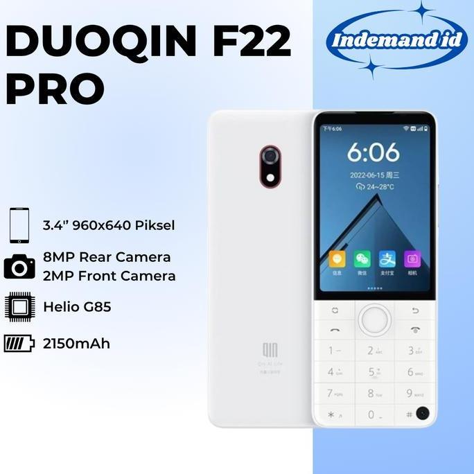 VINCOO_ - VERSI GLOBAL QIN F22 PRO PLAY STORE 4GB 64GB SMARTPHONE LAYAR SENTUH