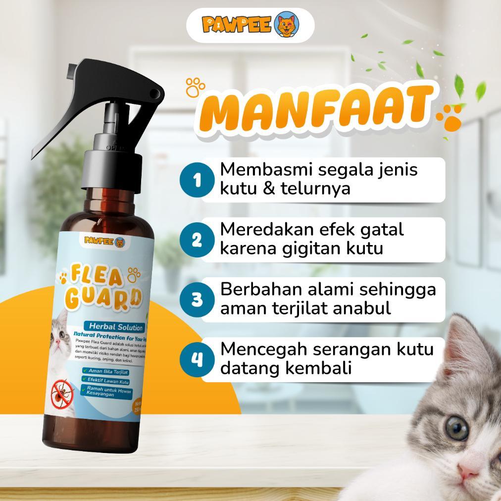 SERAVA FLEA GUARD SPRAY KUTU KUCING ANJING OBAT PEMBASMI KUTU ANABUL SAMPAI TELURNYA FLEA REMOVER AM