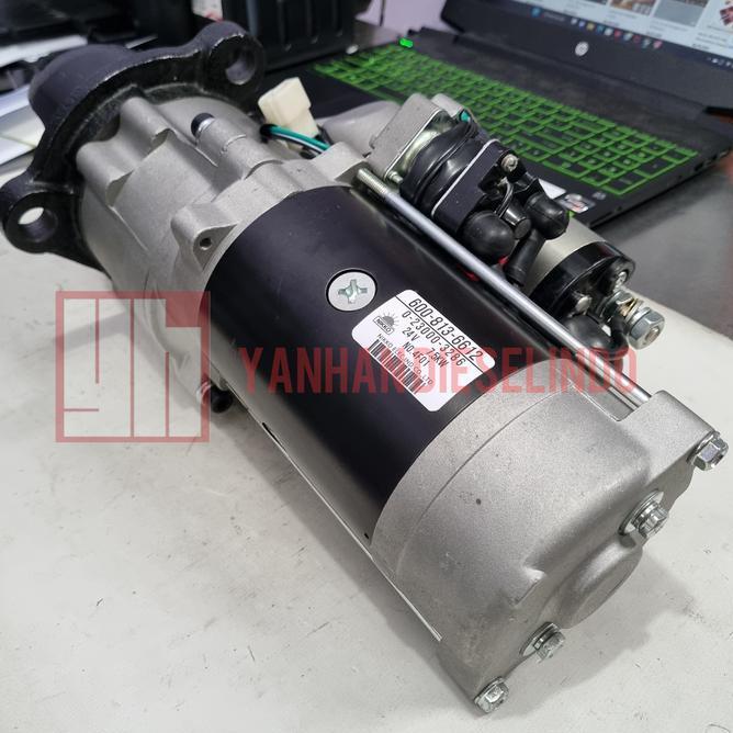 Starter Komatsu 600-813-6612 Nikko 0-23000-3286 24V