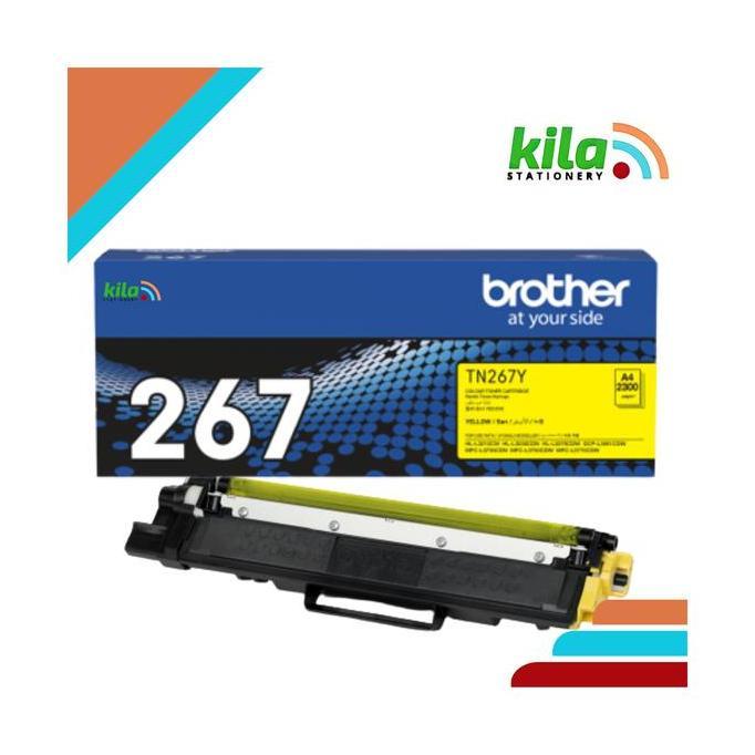 Toner Brother TN - 267 Yellow for DCP-L3551CDW | MFC-3750 |MFC-3735CDN