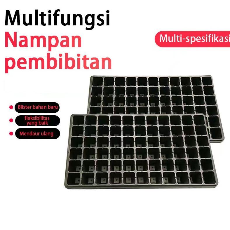 Promo Cod Lele10/20PcsPot Tray Semai Bibit Benih/Pot Bibit/Seedling Pot 21/32/50/72/98/105/128/200 L