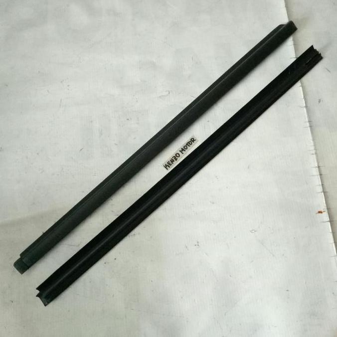 KARET PELIPIT KACA WEATHER STRIP GRAN GRAND MAX PICK UP SET 2PC ASLI