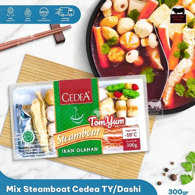 Foodx- Cedea Mix Steamboat Shabu Shabu 300Gr