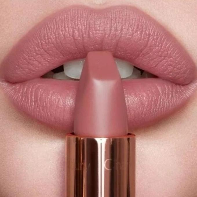 Updown- ( Gratis Pensil Alis ) 2Pcs Lipstik Putar Waterproof Tahan Lama Matte Glossy Warna Nude Peac