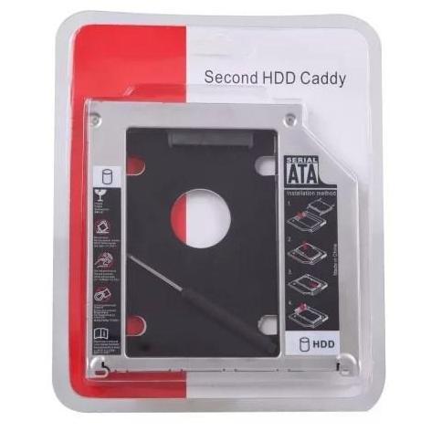 NICLIWITU SSD HDD Caddy Laptop Sata - Caddy Secondary Hardisk Laptop - SSD Tambahan Laptop - Convert