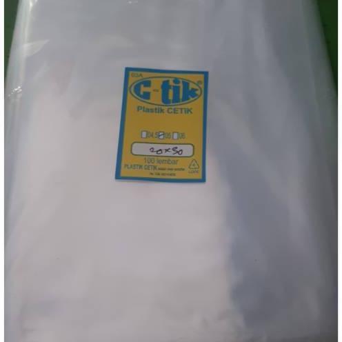 Plastik Klip 20X30 Cm Tebal 0.5 / Plastik Klip Besar / Plastik Klip Tebal