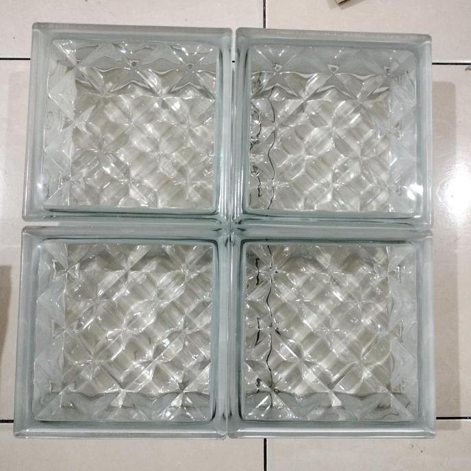 glass block mulia diamond Opal 20x20x10cm