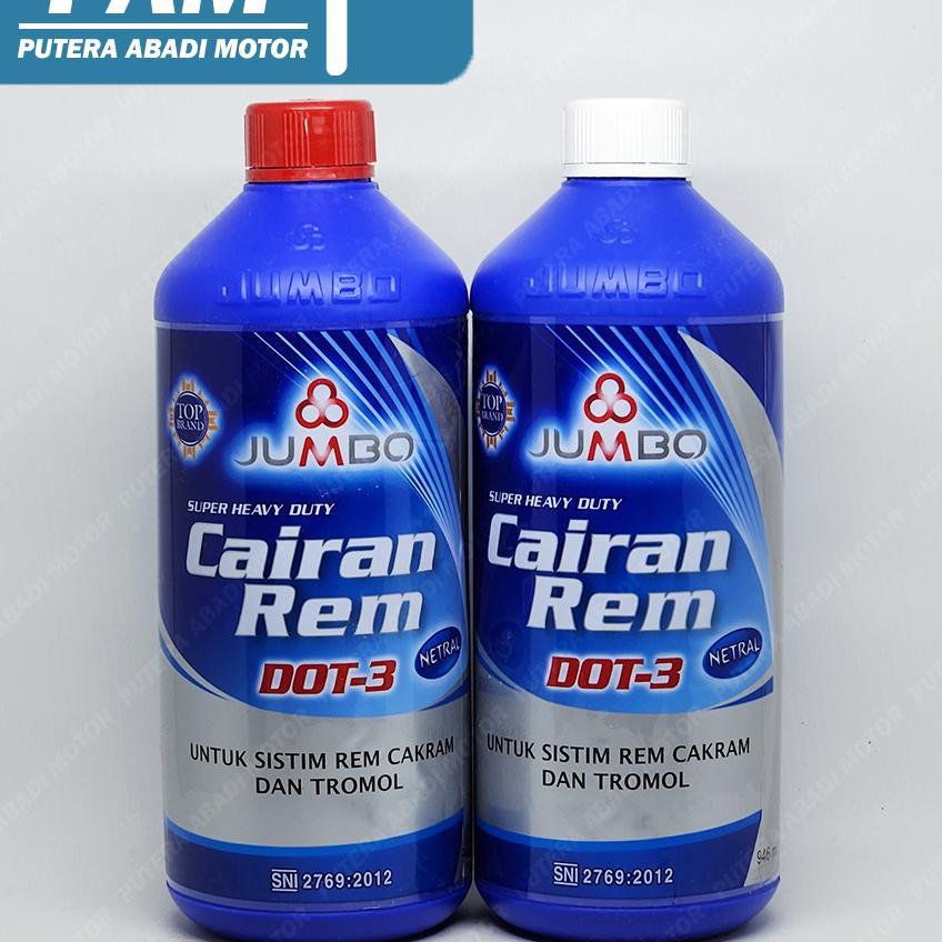 Minyak Rem Jumbo 1 Liter Dot 3 Neutral Original