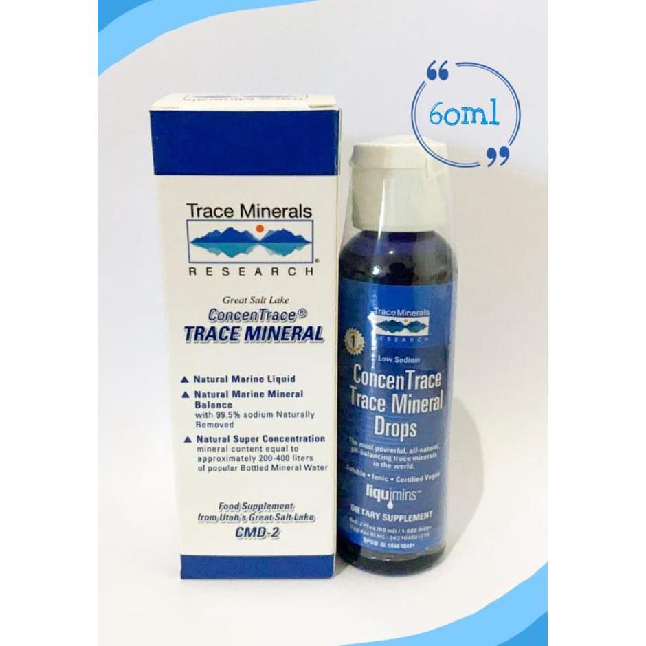 Trace Mineral Cmd ( Concetrace Mineral Drops)  Cmd 60Ml/1000Drop